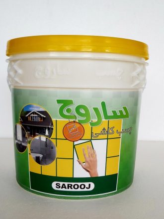 چسب کاشی درب طلایی