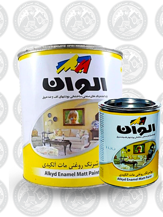 الوان روغنی سفید مات