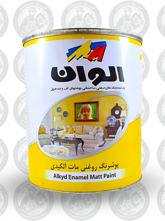 الوان روغنی سفید مات