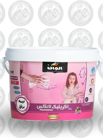 رنگ الوان اکریلیک نیمه براق